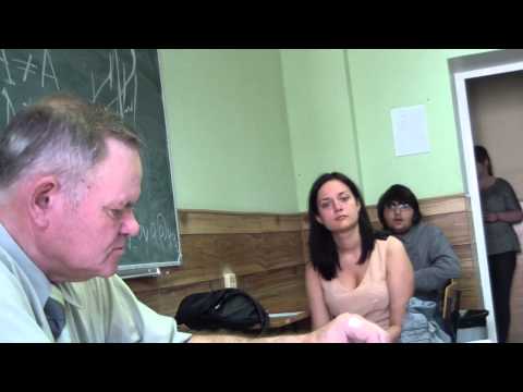 Видео: Отюцкий Г.П.  принимает логику