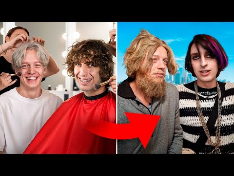 Видео: Узнают ли нас ПОДПИСЧИКИ в ГРИМЕ? Изменили Внешность ! (Парадеевич, Сабина, Кокошка, Раговский) 