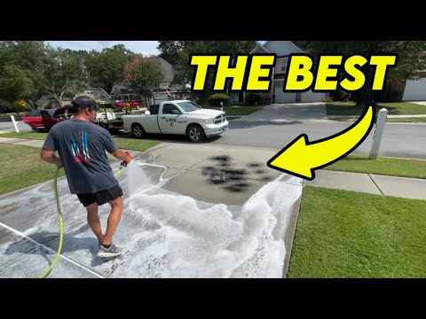 Видео: ЛУЧШЕЕ средство для удаления масляных пятен с бетона
