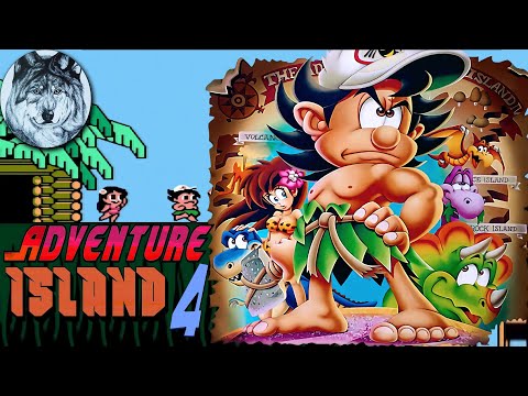 Видео: Adventure Island IV (NES). Игры 90-х. Longplay.