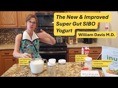 Видео: Новый и улучшенный йогурт Super Gut SIBO