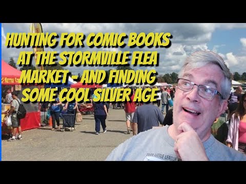 Видео: Охота за комиксами на блошином рынке Стормвилля и поиск классных экземпляров Серебряного века