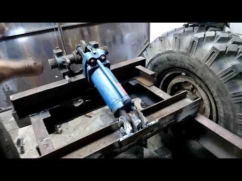 Видео: Делаю навеску на самодельный трактор ч.1.