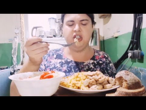 Видео: Мукбанг 😋 обжорство 😋 а вы догадайтесь что у меня будет 