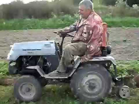 Видео: пахота на АМЖК 8