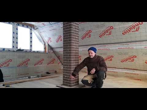 Видео: какой раствор для кладки трубы, и как вывесить.