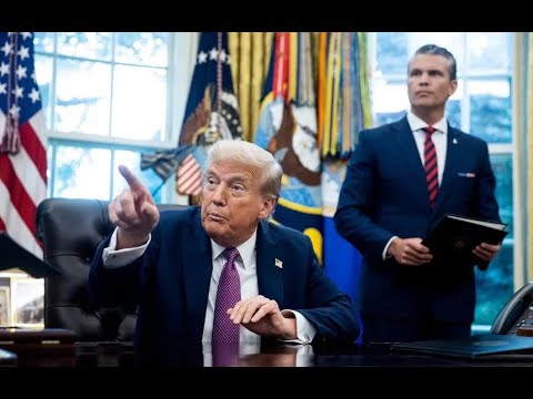 Видео: СРОЧНО: Трамп и Хегсет делают ошеломляющее заявление