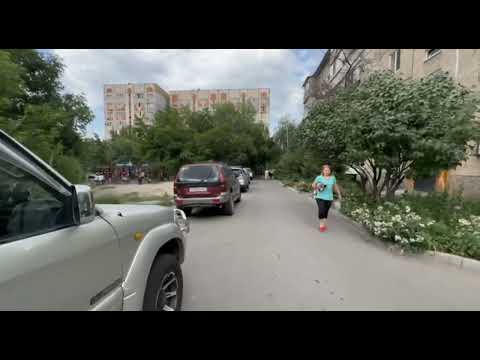 Видео: Прогулка по Алматы/мкр. Аксай -4/ 28.06.2023