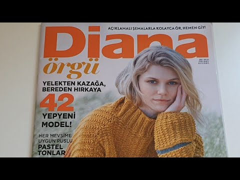Видео: Диана-вязание/Обзор журнала/2022/01#журналы  #журнал_вязание #вязание #вязанныеидеи