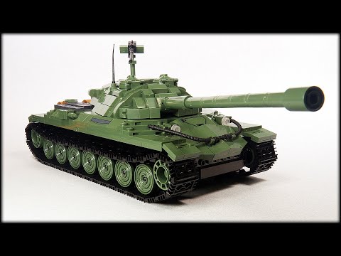 Видео: ИС-7 из кубиков / COBI танк / обзор конструктора
