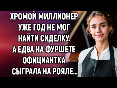 Видео: Хромой миллионер уже год не мог найти сиделку. А едва на фуршете официантка сыграла на рояле…