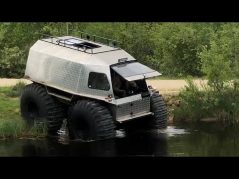 Видео: Первый выезд бортповоротного вездеход 4х4