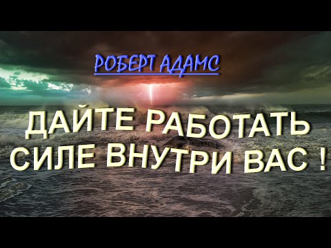 Видео: ДАЙТЕ ВОЗМОЖНОСТЬ РАБОТАТЬ СИЛЕ ВНУТРИ ВАС ! [Роберт Адамс].   (234)