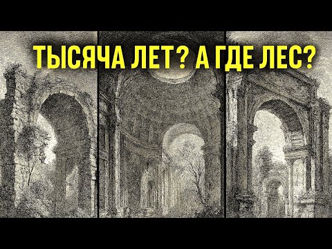 Видео: Картины-призраки часть 5: Что не так с руинами? Где лес на древних руинах? Иероним Кок