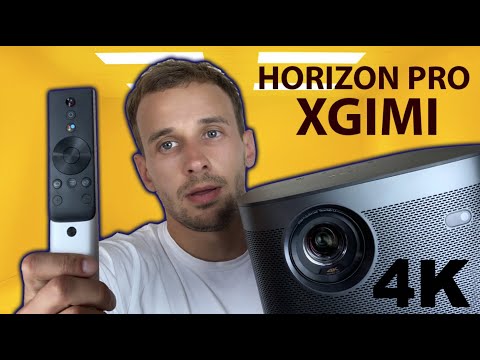 Видео: XGIMI HORIZON PRO ИДЕАЛЬНЫЙ ПРОЕКТОР С ПОДДЕРЖКОЙ 4К, ЯРКОСТЬ 2200 LM