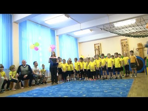 Видео: Спортивный праздник в старшей группе ДО к 23 февраля (1080p)
