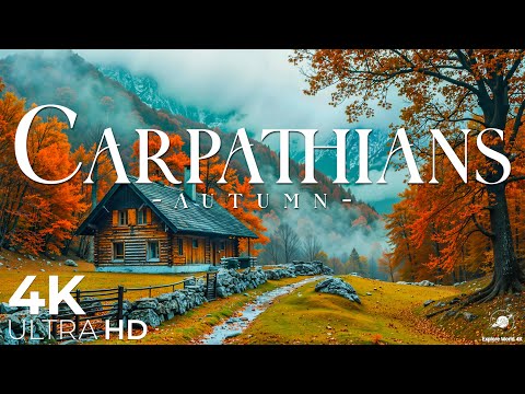 Видео: Осень в Карпатах 4K Ultra HD • Потрясающие кадры, живописный фильм для релаксации