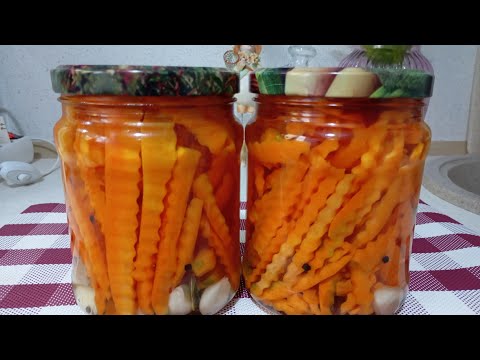 Видео: МОРКОВЬ маринованная!