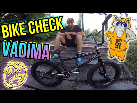 Видео: БАЙКЧЕК ДРУГА/BIKE CHECK ВАДИМА/СКОЛЬКО СТОИТ ЕГО BMX?/ДИМА БАР ОБЗОР БМХ/BSD ALVX FRAME 2020