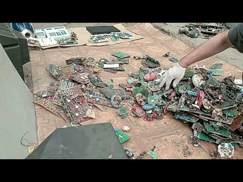 Видео: Обменял медь на платы.