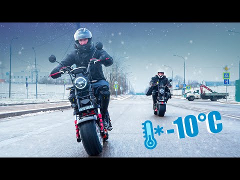 Видео: ЗИМНИЕ ИСПЫТАНИЯ ЭЛЕКТРОСКУТЕРОВ CITYCOCO | White Siberia PRO 2500 vs 2WD