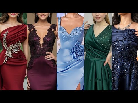 Видео: Самые красивые модные платья для вашего вечернего мероприятия, элегантный и очень красивый дизайн...