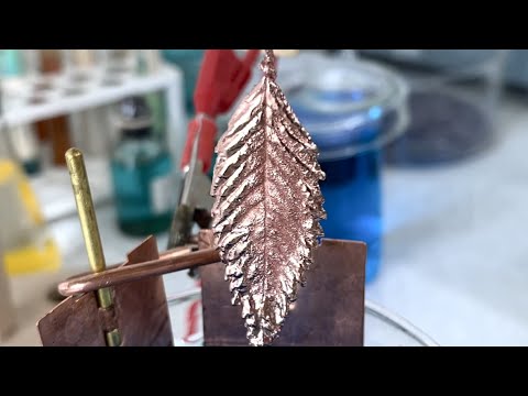 Видео: Ищем формулу для блестящего покрытия. Гальванопластика. Copper electroplating