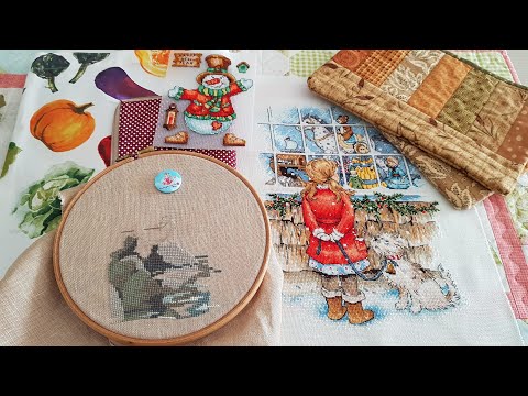 Видео: Andriana " Заветное желание" - финиш. Сшила косметички, сумки - шоппер, Влог.