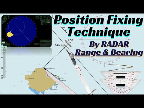 Видео: Метод определения местоположения: по дальности и пеленгу радара