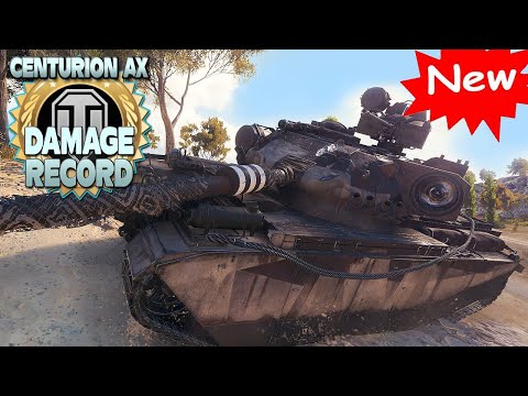Видео: Новый «Центурион АКС» побил мировой рекорд по урону - World of Tanks