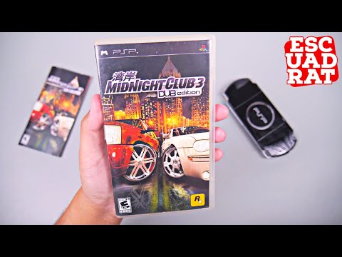 Видео: Распаковка и игровой процесс Midnight Club 3: DUB Edition PlayStation Portable — PSP Slim 3000