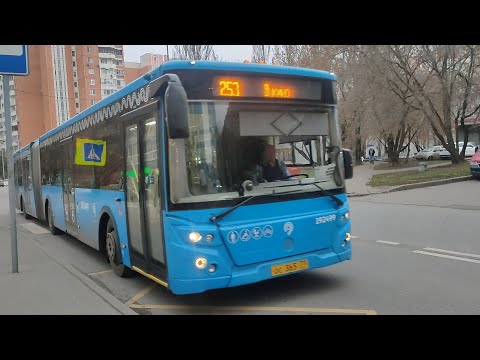 Видео: Автобус №253. Щукино — Проспект Маршала Жукова