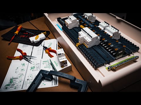 Видео: Создание сумасшедшего трёхфазного распределительного щита AFDD