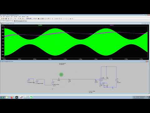 Видео: Продолжаем рассмотрение работы регулирующей лампы, при АМ сигнале.