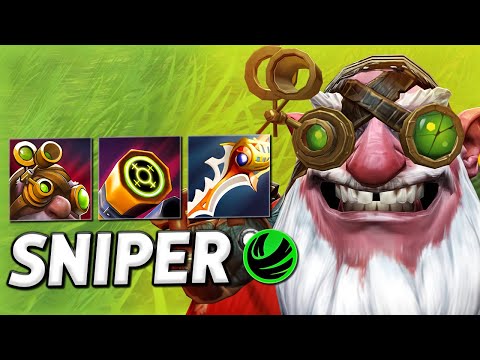 Видео: SNIPER 390 Ловкости, Фраги = Стаки / World of Dota