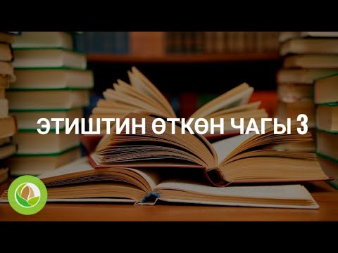 Видео: Тынаргүл Рыскулова - КТ - 05 - Этиштин өткөн чагы 3