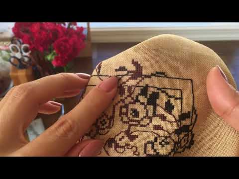 Видео: 121.Вышивка Крестом. Lady of Mystery Mirabilia, Blackbird designs, Dimensions