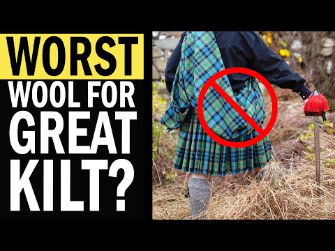 Видео: Лучшая плотность ткани для килта | Руководство эксперта