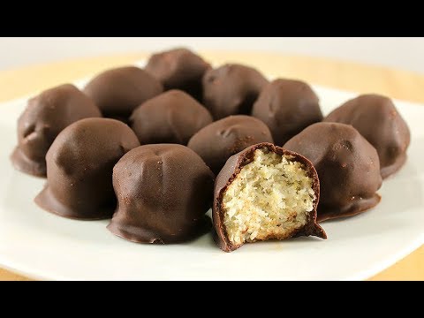 Видео: 🍬Конфеты с Фруктовой Начинкой без Сахара * Жуй Кокосы, Ешь Бананы)