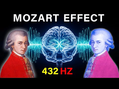 Видео: Эффект Моцарта на частоте 432 Гц | Классическая музыка для активации мозга и глубокой концентрации