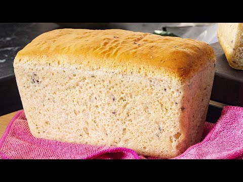 Видео: Домашний Хлеб без заморочек. Готовится в духовке