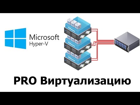 Видео: #5 PRO виртуализация серверов Hyper-V VMWARE KVM