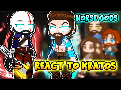 Видео: Реакция скандинавских богов на Кратоса. Часть 2 || GOW Ragnarök || - Реакция Gacha Club