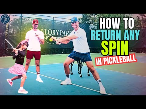 Видео: Как вернуть любое вращение в пиклболе (слайс, топспин, сайдспин) | Пошаговое руководство для всех...