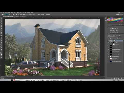 Видео: Rendering elements in 3ds max and v-ray 3.0 part 2 / Послойный рендер в 3ds max и V-ray 3.0 часть 2