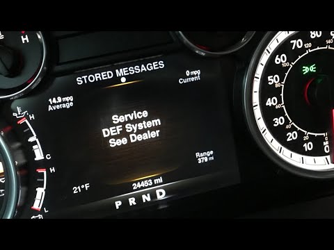 Видео: Чистка инжектора DEF 2020 Ram 3500