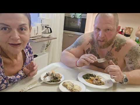 Видео: Продолжение ,после эфира. Как же это вкусно. Пробуем ,что приготовила 
