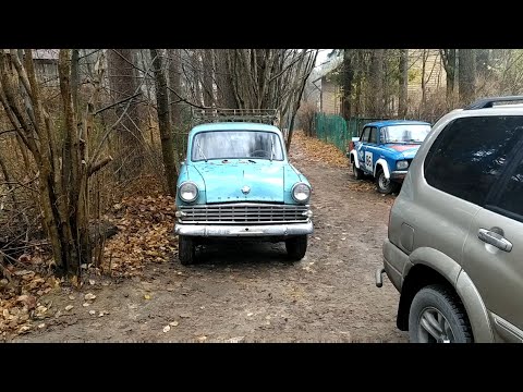 Видео: Едем в Питер покупать Москвич-403ИЭ и встречаться с Combat Crew. По пути посещаем заброшенную ЖД.