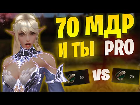 Видео: А что если сделать как ТОПЫ? Сравним 50 и 70 МДР в Lineage 2 Essence
