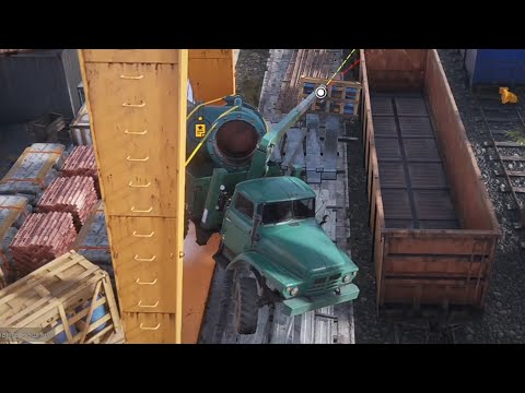 Видео: Как достать вентиль в RoadCraft 